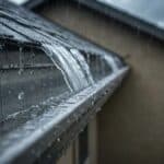 ¿Qué tamaño de canalones necesita para las lluvias torrenciales?